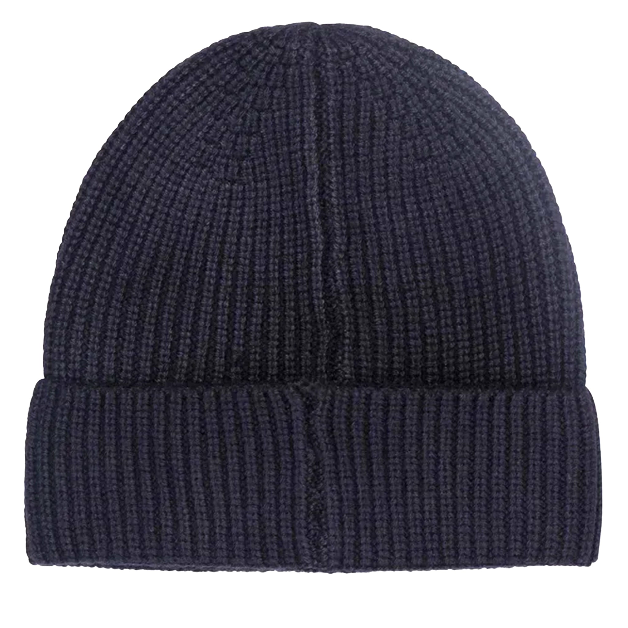 Mens Aquascutum Navy Active Patch Beanie