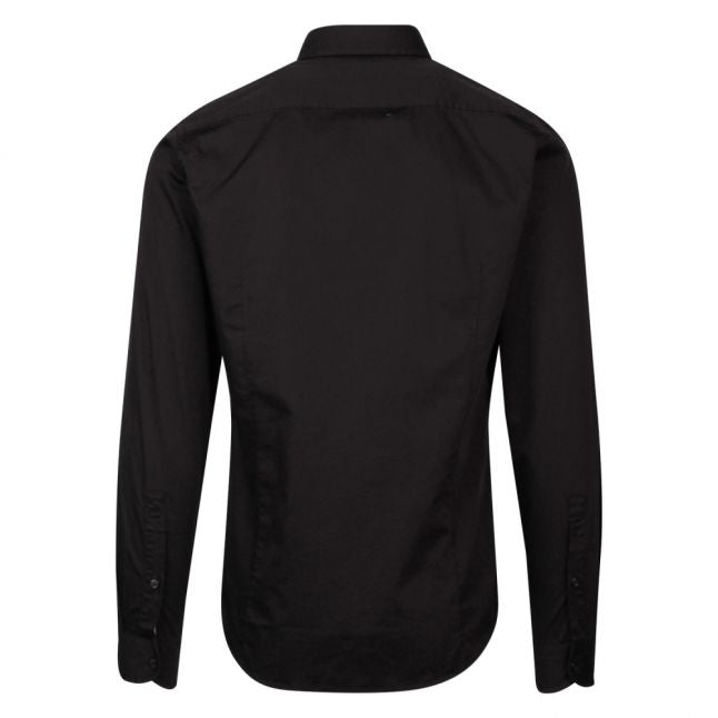 Casual Mens Black Mypop_2 L/s Shirt