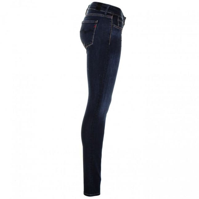 Womens Blue Wash Luz Regular Skinny Fit Jeans