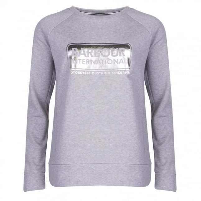 Womens Grey Marl Bearings Sweat Top