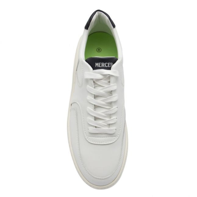 Mens White/Navy Lowtop 4.0 Vegan Trainers