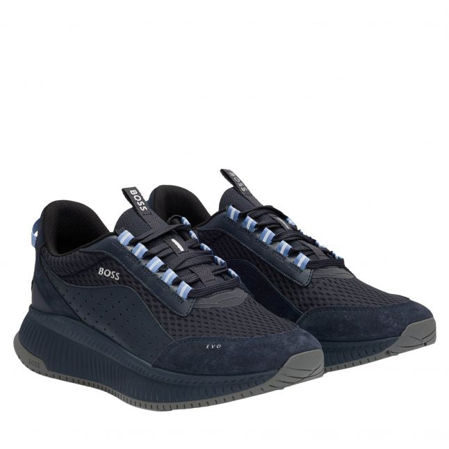 Mens Dark Blue TTNM EVO Runn Trainers