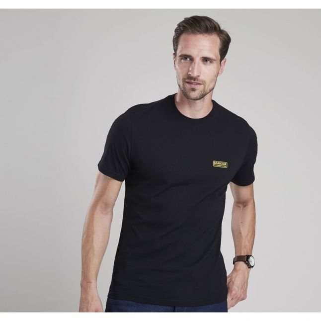 Mens Black Small Logo S/s T Shirt