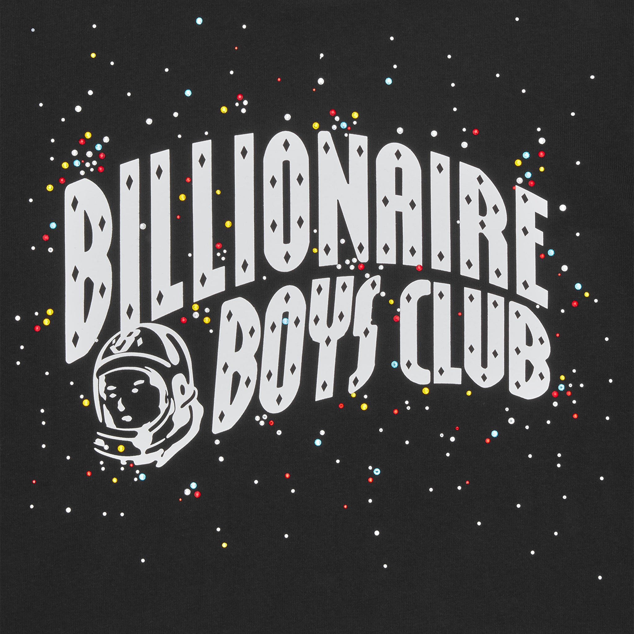 Mens Billionaire Boy's Club Black Embellished Arch Logo S/s T Shirt