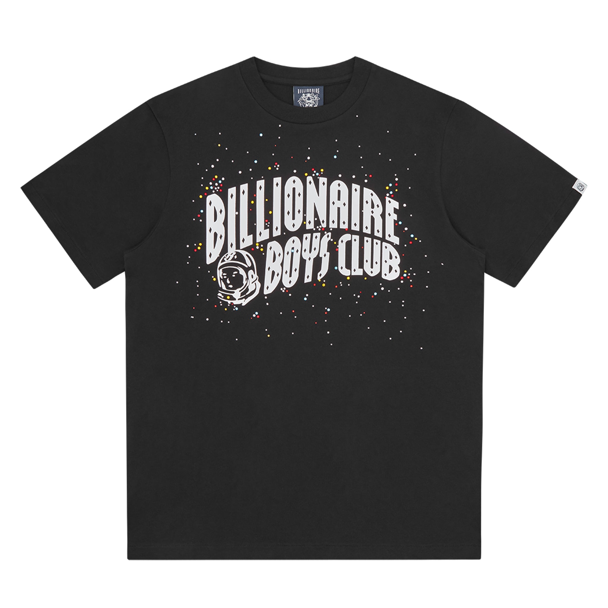 Mens Billionaire Boy's Club Black Embellished Arch Logo S/s T Shirt