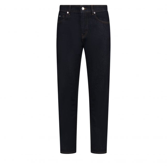 Mens BOSS Navy H-Delaware Slim Fit Jeans