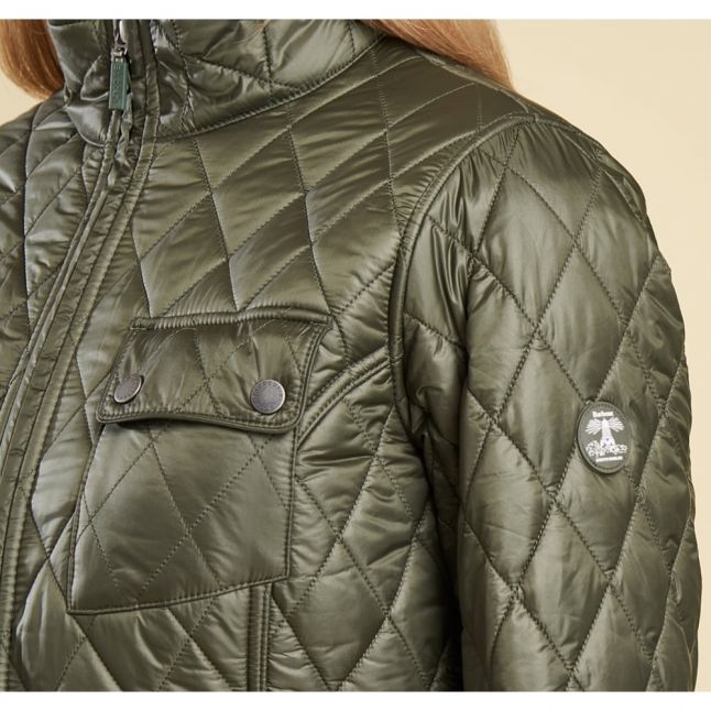 Lifestyle Womens Olive Filey Quilted Jacket