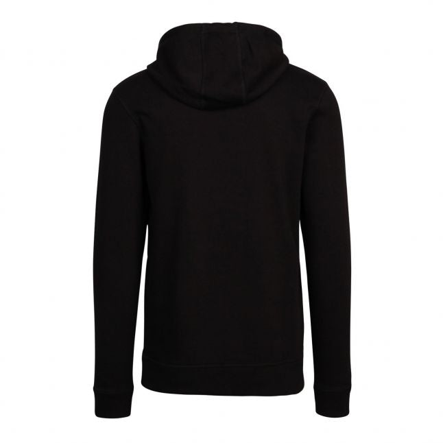 Mens Black Daratschi212 Hooded Sweat Top