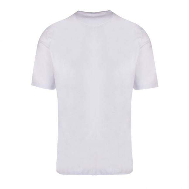 Mens Optical White Logo Box S/s T Shirt