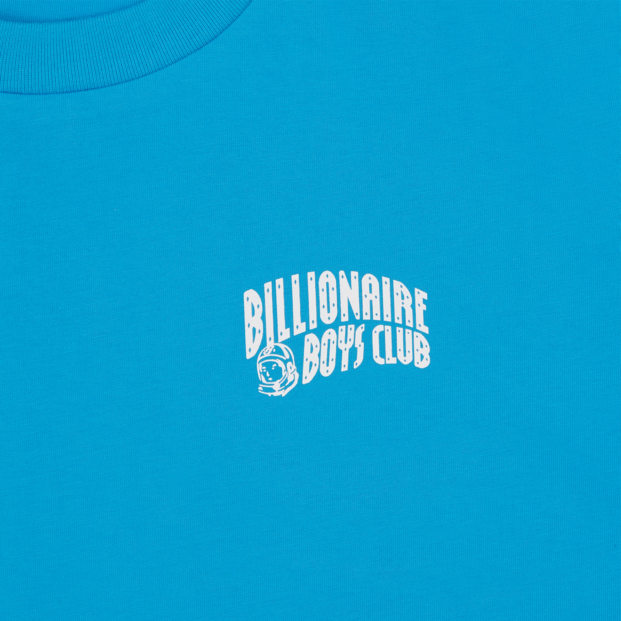 Mens Billionaire Boy's Club Aqua Blue Small Arch Logo S/s T Shirt