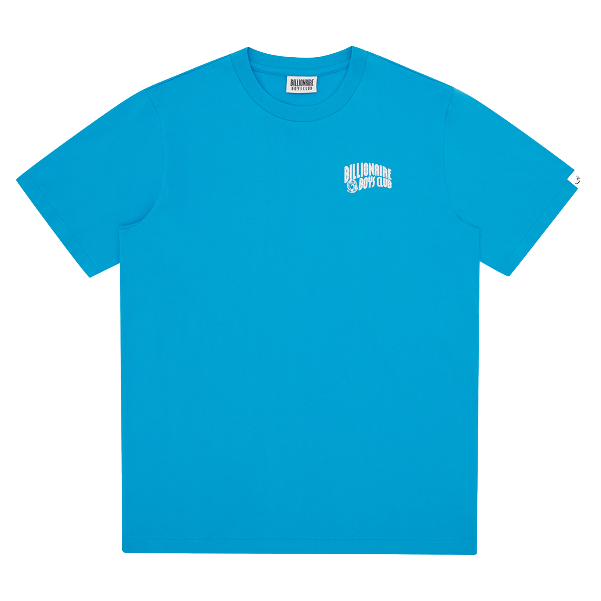 Mens Billionaire Boy's Club Aqua Blue Small Arch Logo S/s T Shirt