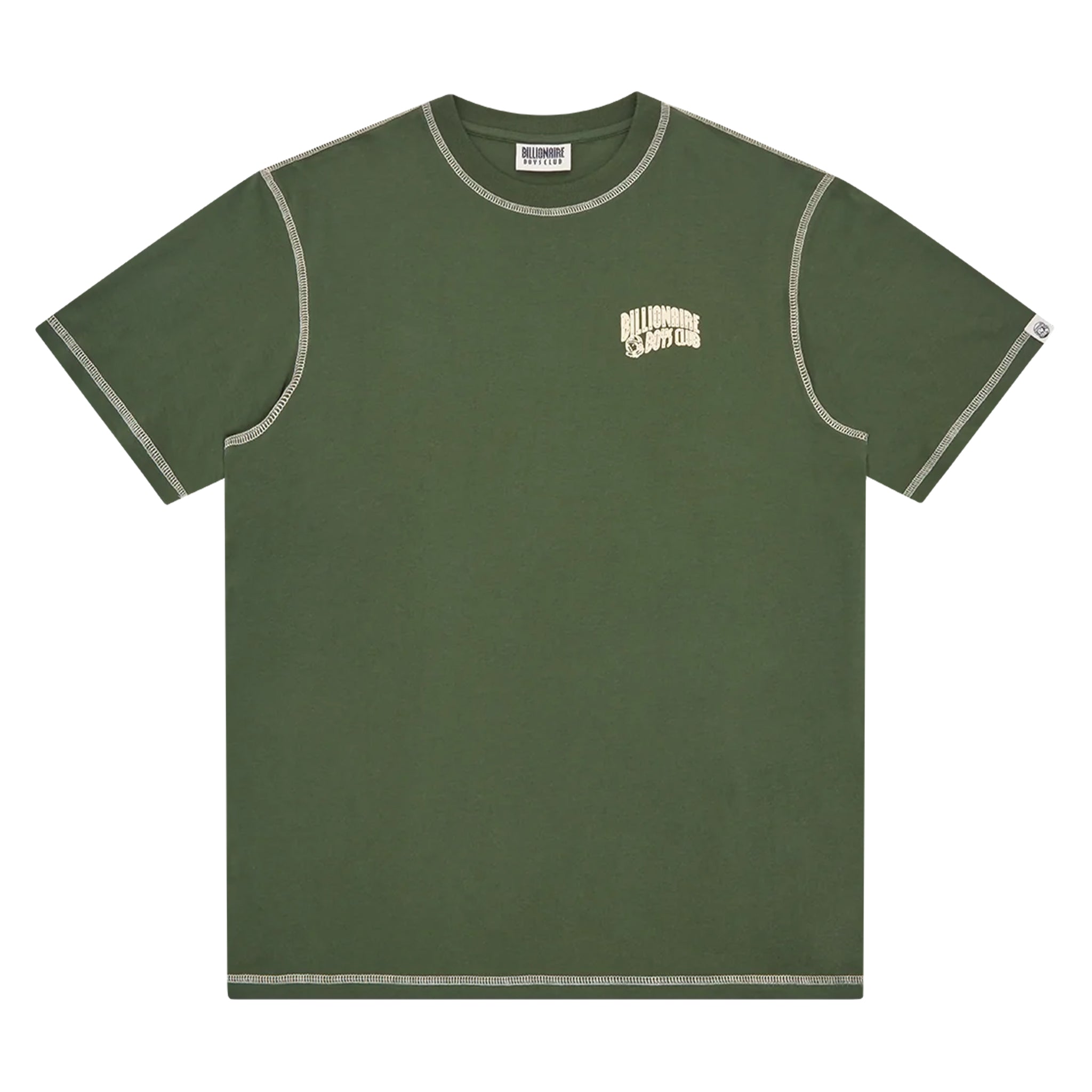 Mens Billionaire Boys Club Green Contrast Stitch Logo S/s T Shirt