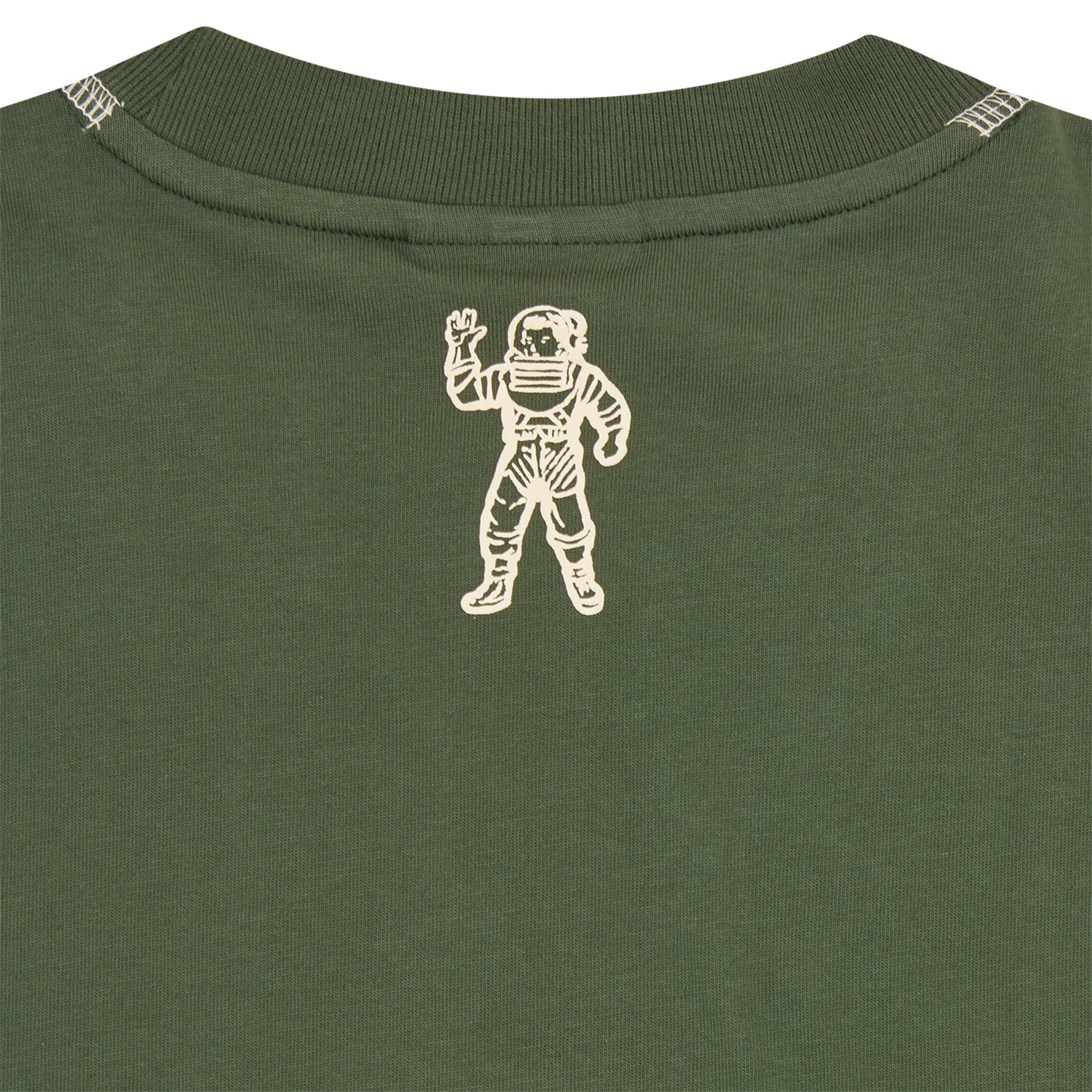 Mens Billionaire Boys Club Green Contrast Stitch Logo S/s T Shirt