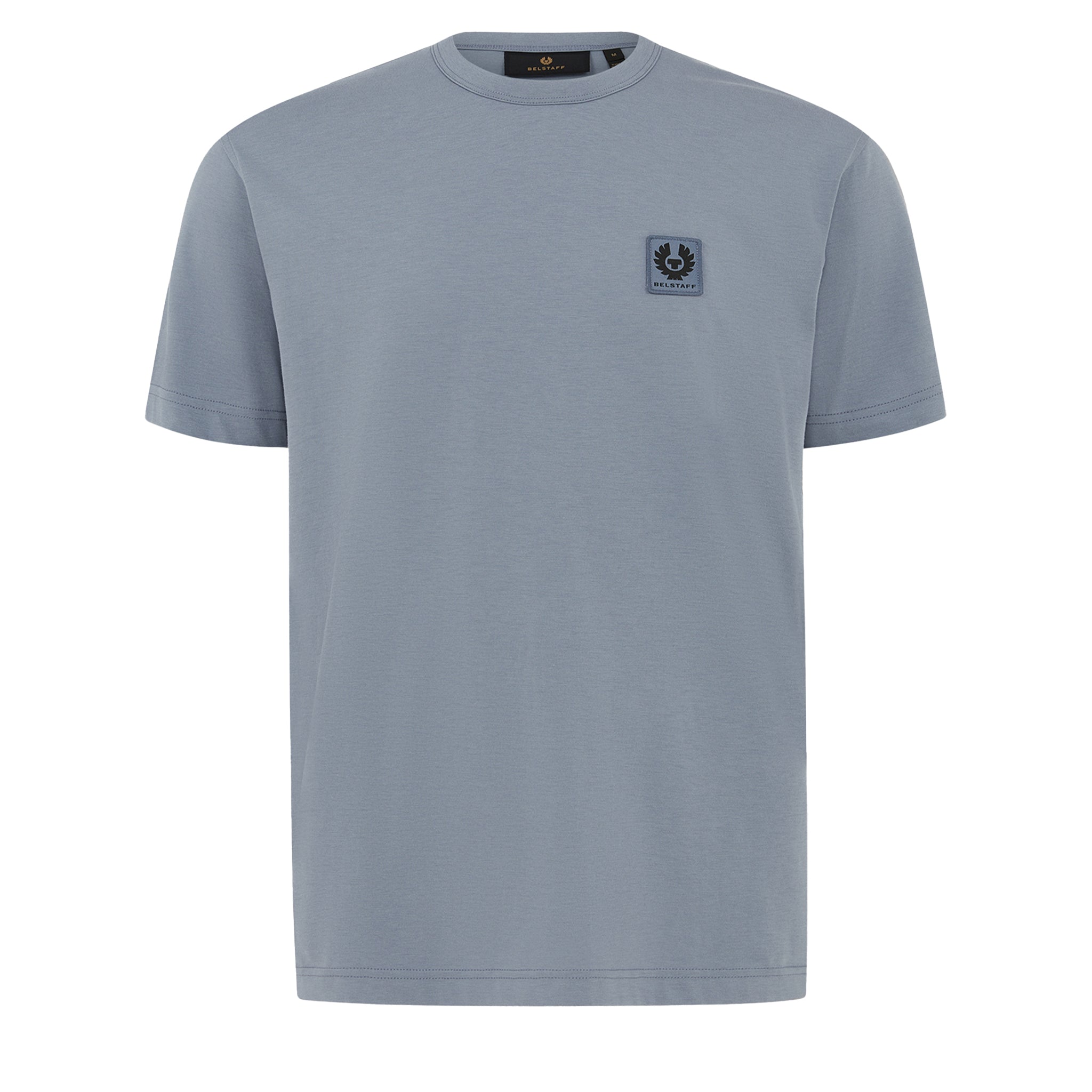 Mens Belstaff Blue Flint Branded S/s T Shirt