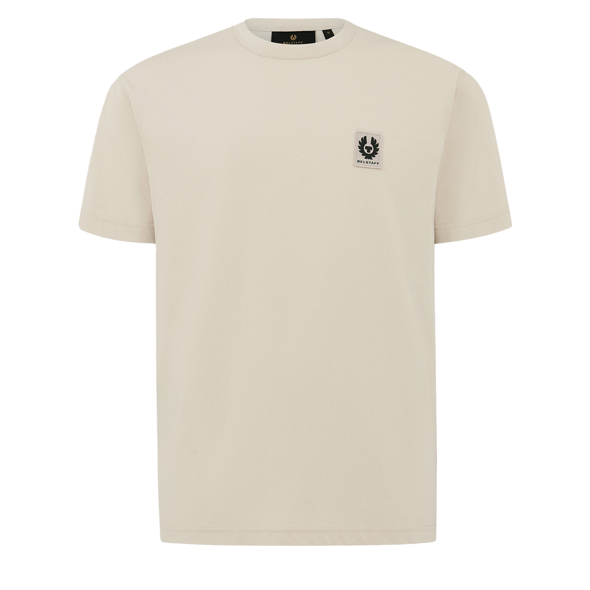 Mens Belstaff Stone Beige Branded S/s T Shirt