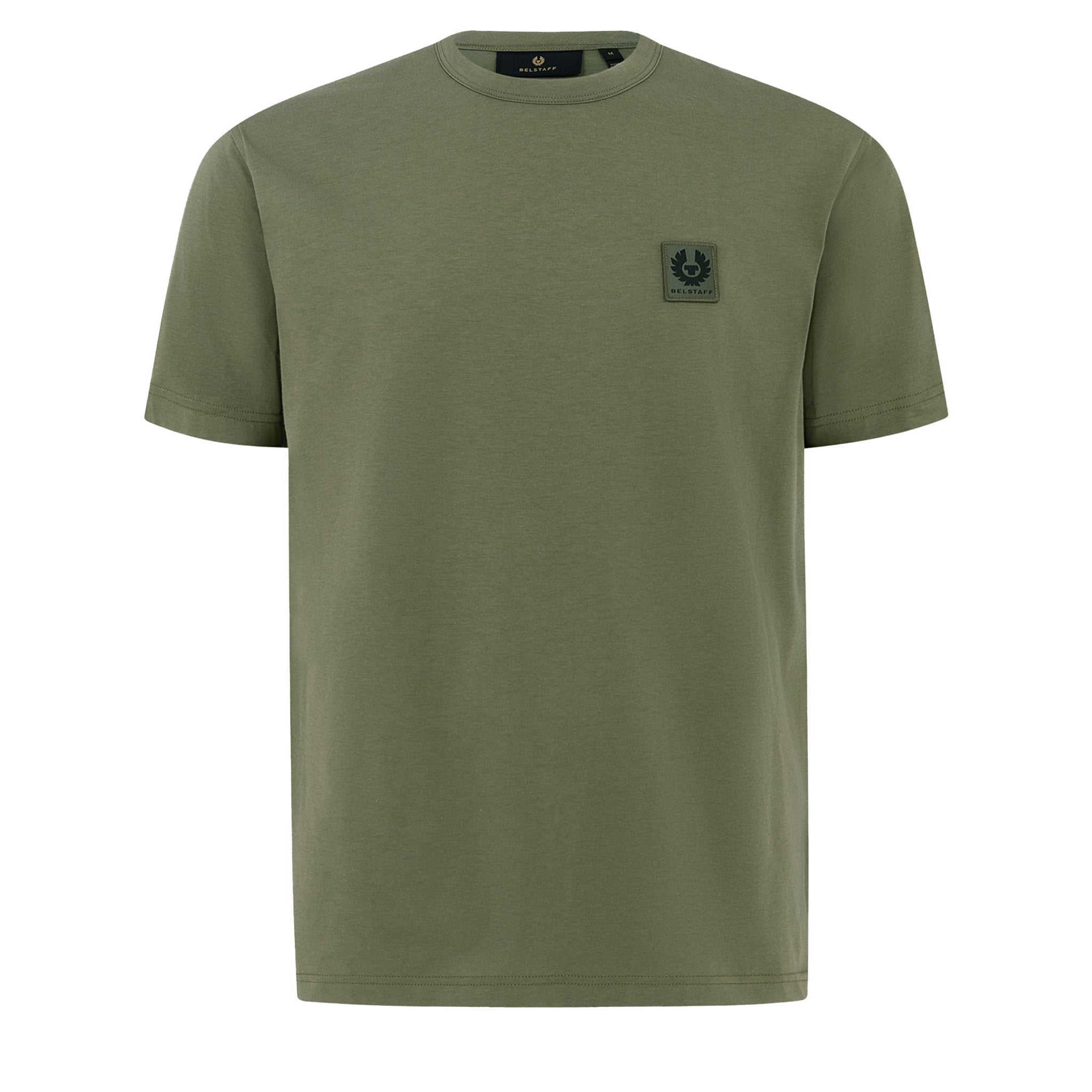 Mens Belstaff Surplus Green Branded S/s T Shirt