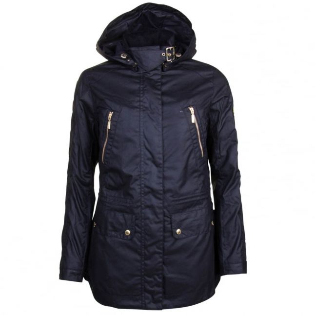 Womens Black Ridge Waxed Jacket