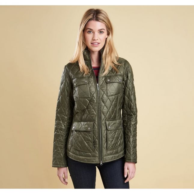 Lifestyle Womens Olive Filey Quilted Jacket