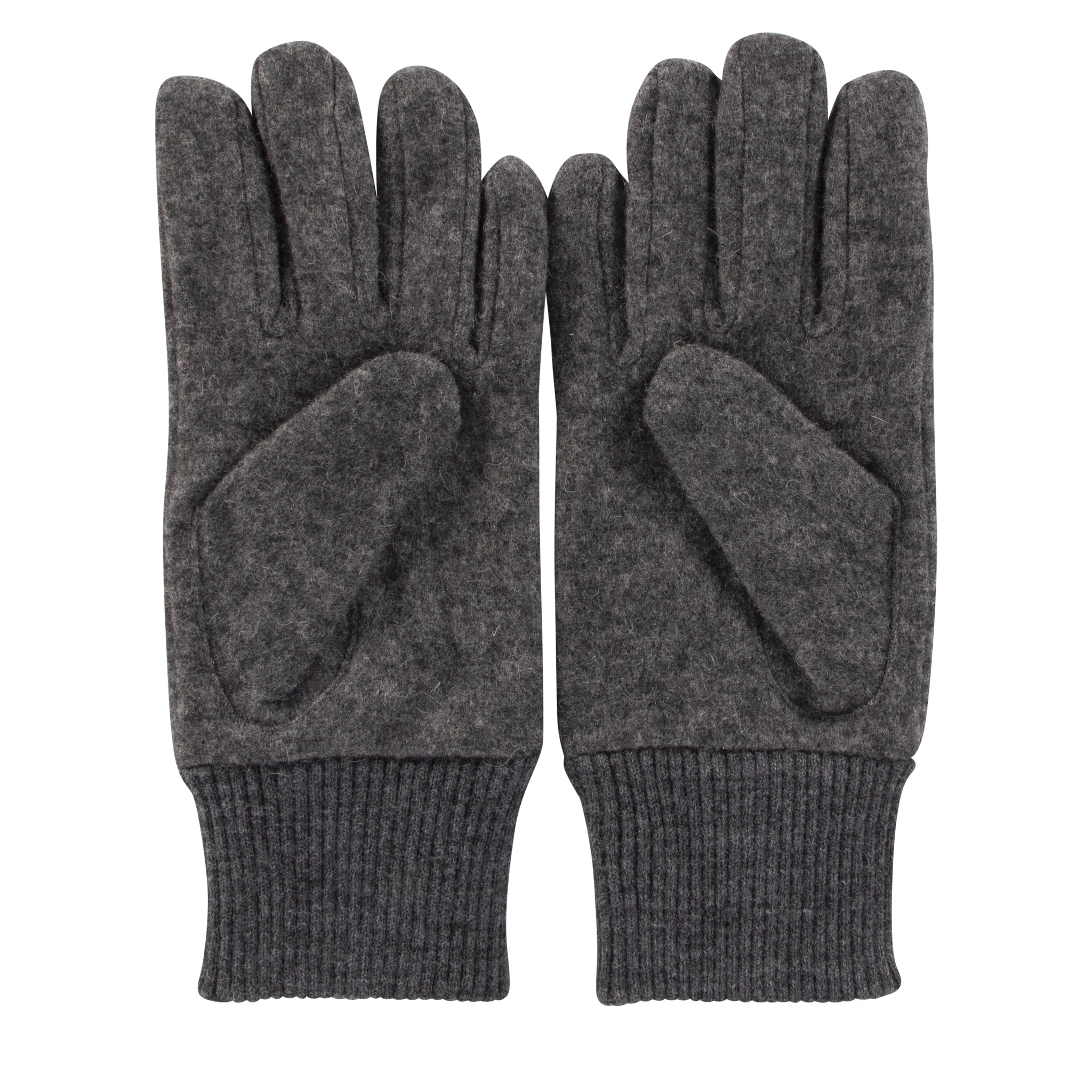 Mens BOSS Medium Grey Kalsper Gloves