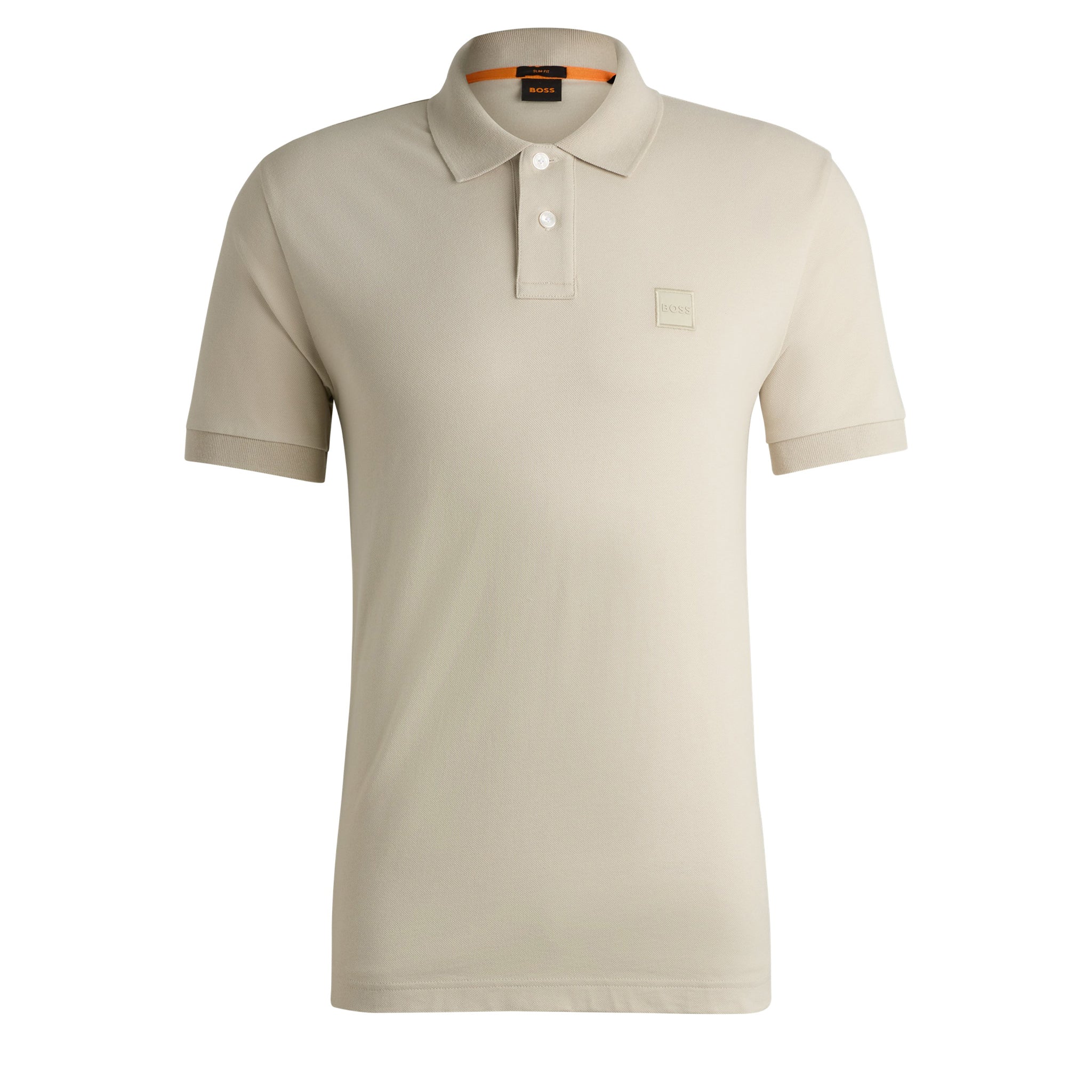 Mens BOSS Light Beige Passenger S/s Polo Shirt