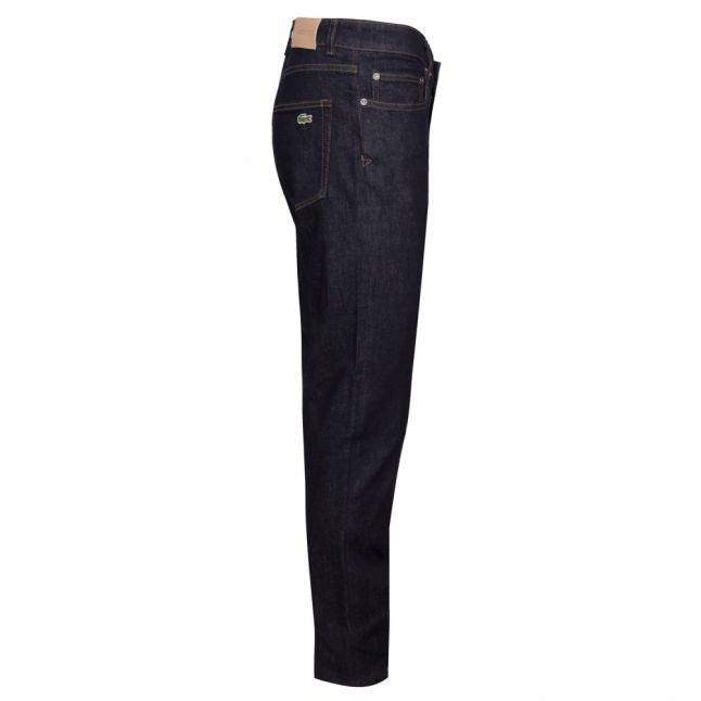 Mens Rinse Wash Branded Slim Fit Jeans