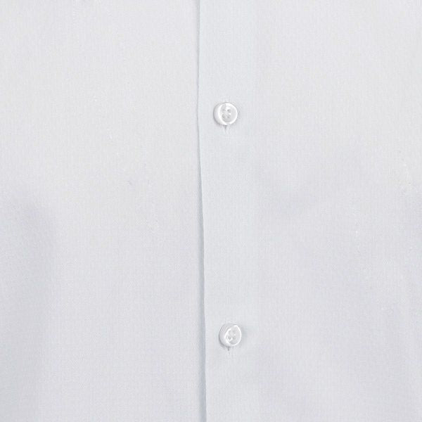 Mens White Kason Slim L/s Shirt