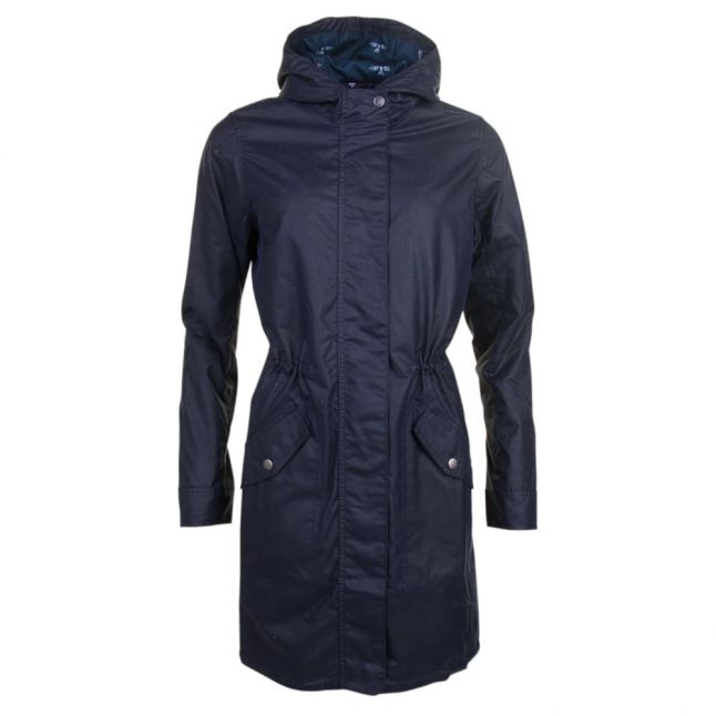 Lifestyle Womens Navy Beachley Waxed Jacket