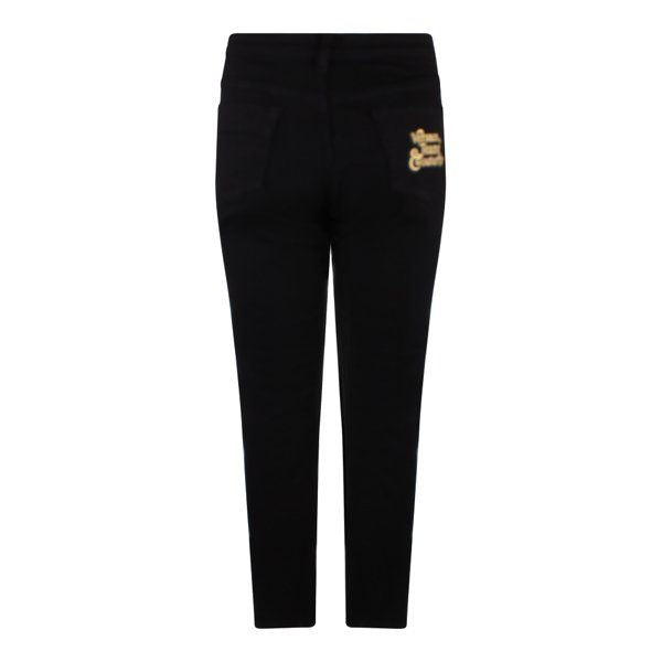 Womens Black River Slim Fit Jeans