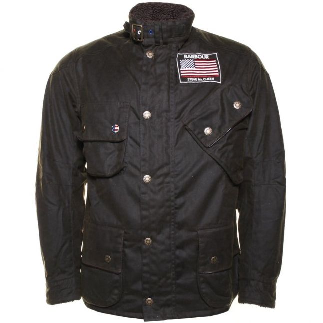 Steve McQueen™ Collection Mens Olive Escape Waxed Jacket