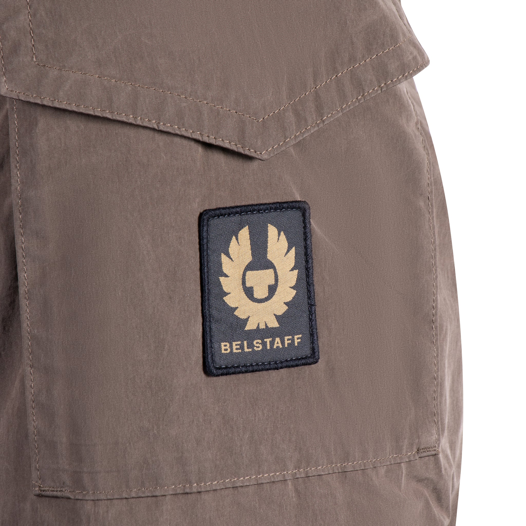 Mens Belstaff Clay Brown Dispatch Down Parka