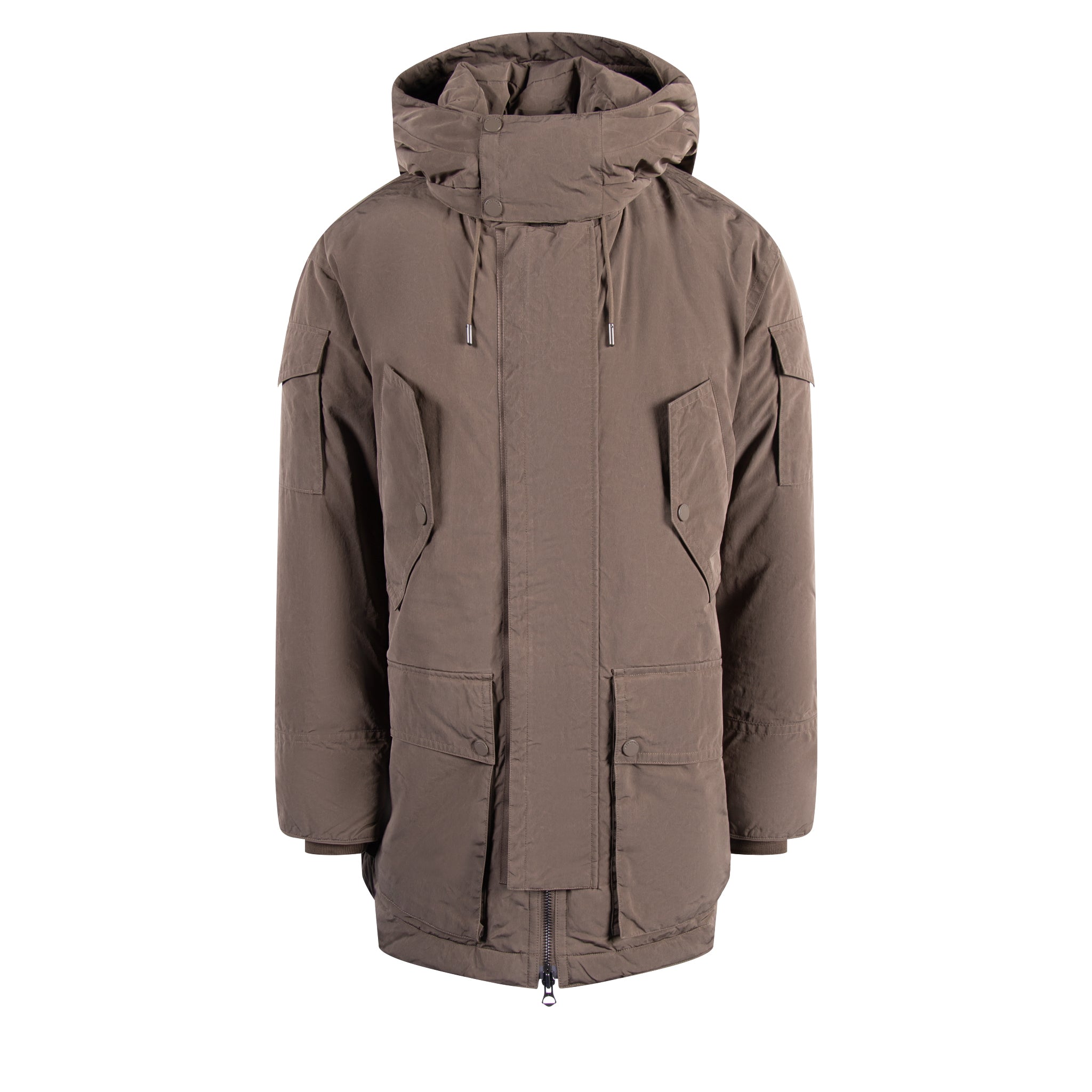 Mens Belstaff Clay Brown Dispatch Down Parka