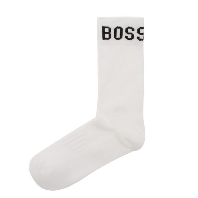 Mens White 2 Pack Sports Socks