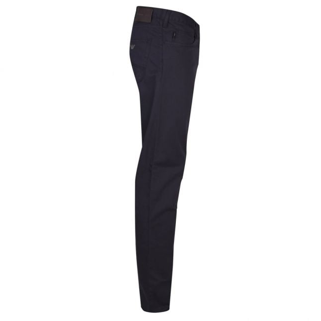 Mens Dark Blue J45 Modern Regular Fit Gabardine Jeans