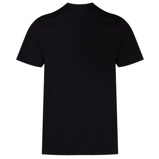 Mens Black Motorcycle S/s T Shirt