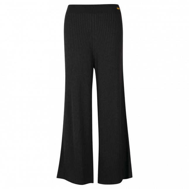 Womens Summer Black Anderson Co-ord Knit Trouser