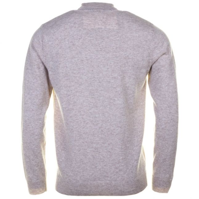 Mens Oats Half Zip Knitted Jumper