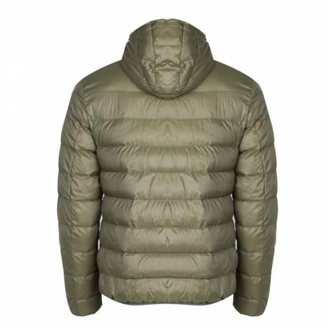 Mens Woodland Green Branded Light Padded Jacket