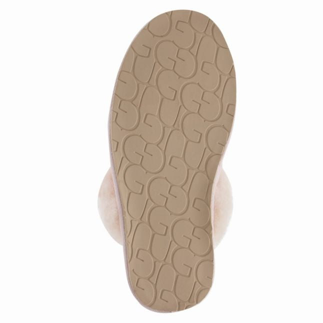 Womens Seashell Pink Scuffette II Slippers