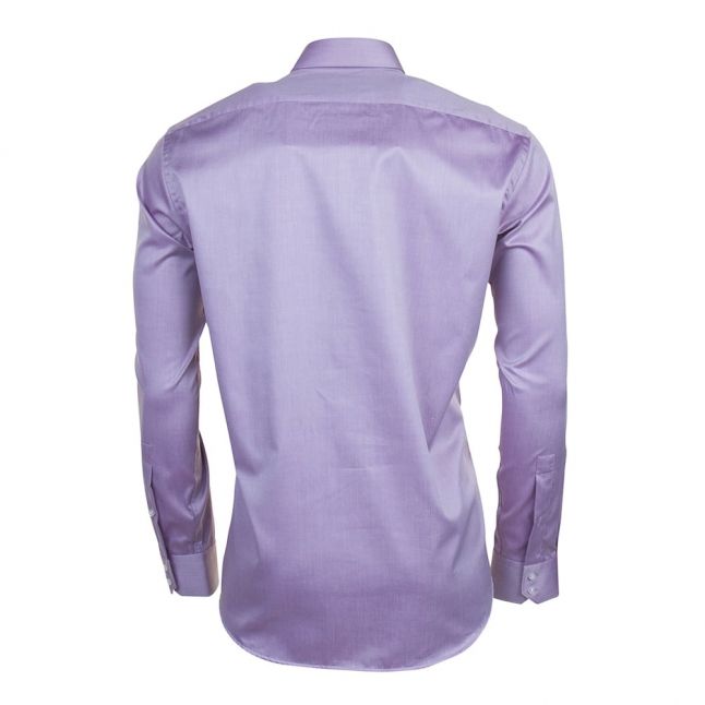 Mens Medium Purple C-Enzo Regular Fit L/s Shirt