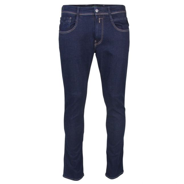 Mens Blue Anbass Slim Jeans