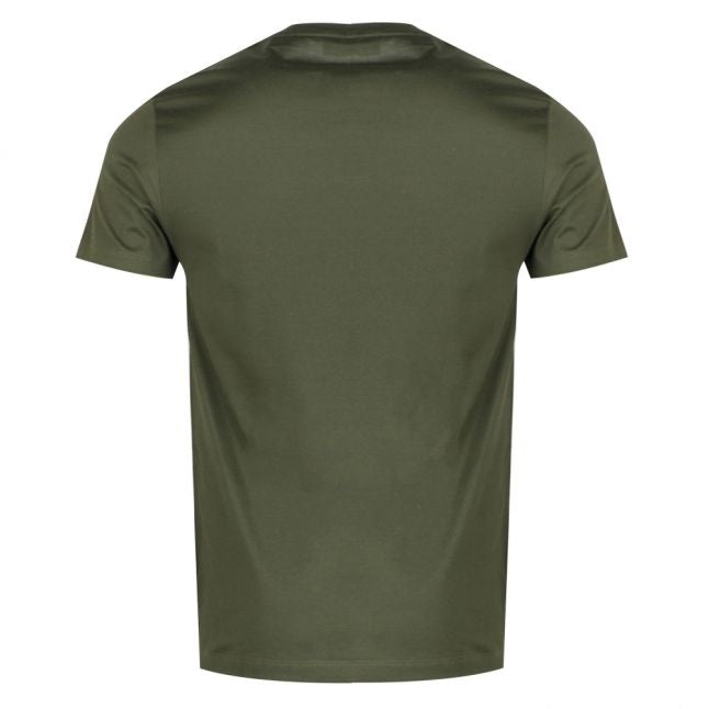 Mens Khaki Tonal Logo Shark Fit S/s T Shirt