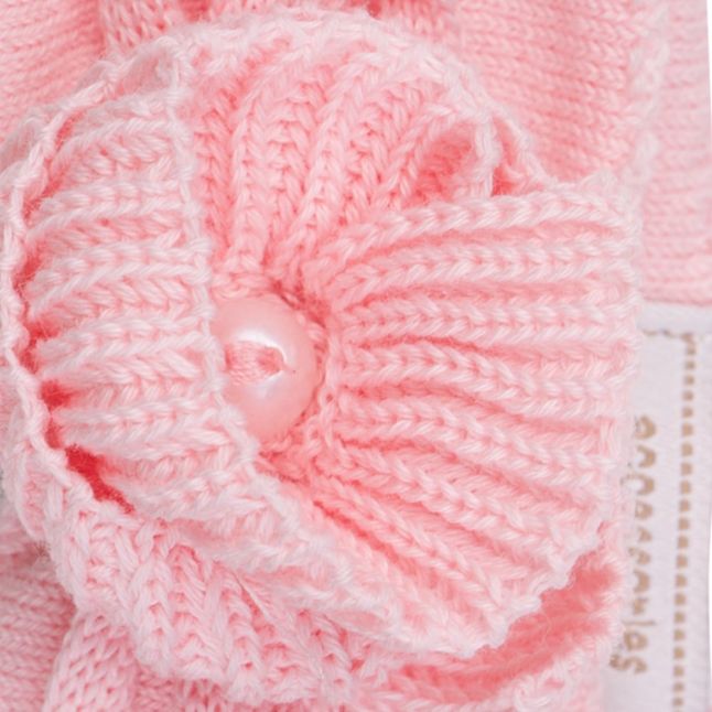 Baby Old Pink Knitted Headband