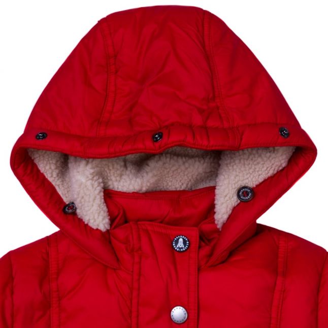 Girls Lighthouse Red Icefield Quilted Jacket