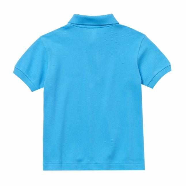 Boys Light Blue Classic Pique S/s Polo Shirt