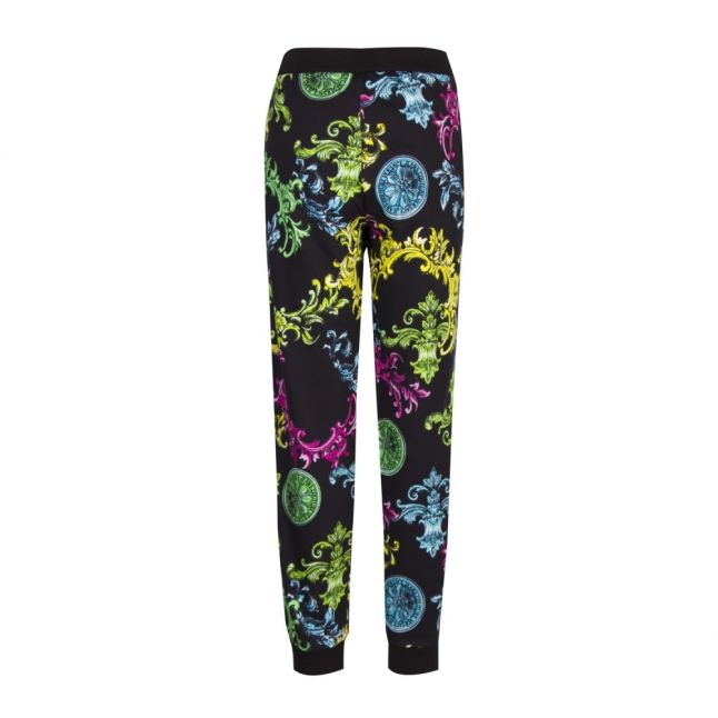 Womens Black Baroque Mix Print Sweat Pants