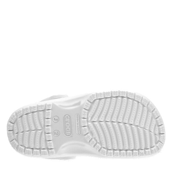 Kids White Classic Clog