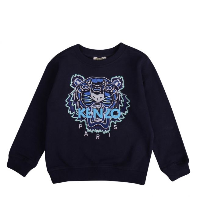 Junior Navy Tiger Sweat Top