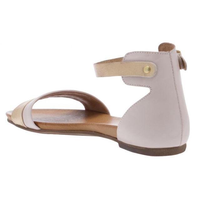 Womens Light Pink Noello Flat Sandals