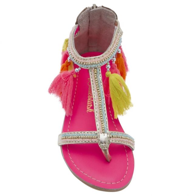 Girls Coral Tassel Sandals (25-33)