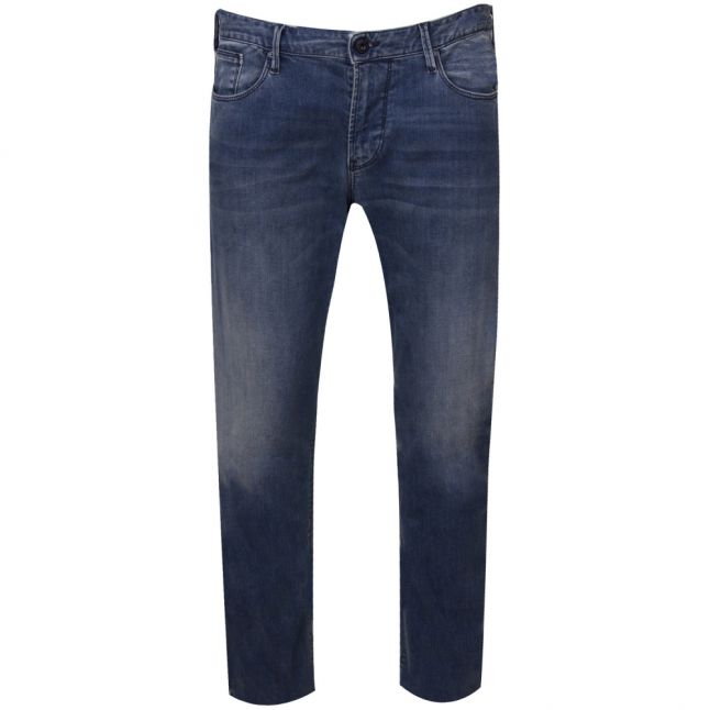 Mens Blue J06 Slim Fit Jeans